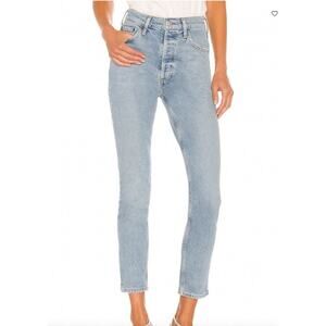 NWT AGOLDE Nico High Rise Slim Jean Cliffside 32